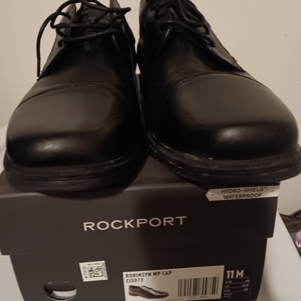 Rockport Men's Black Dress Shoes